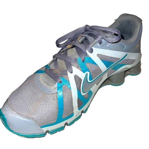 Nike Shox Roadster+  Gray/Green Sneakers 487604-004 Mens Size 10 main image 11